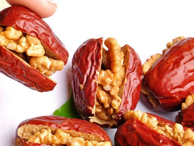 新疆特产休闲零食品5星骏枣夹核桃枣丫丫优选大红枣甜核桃枣制品  2件起批图3