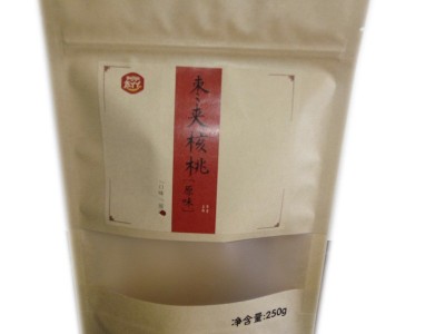 新疆特产休闲零食品5星骏枣夹核桃枣丫丫优选大红枣甜核桃枣制品  2件起批图2