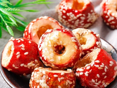 冻干冰糖葫芦无核空心零食蜜饯独立包装老北京冰糖葫芦冻干山楂  2斤起批图4