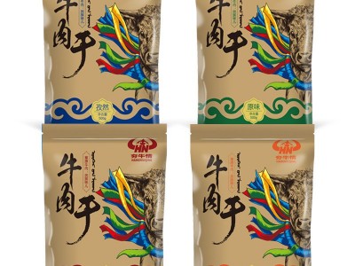 夯牛情内蒙古手撕风干牛肉干散装肉脯辣零食包装特产牛肉真空熟食图2