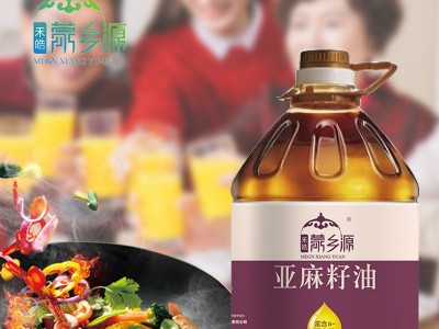 禾皓蒙乡源亚麻籽油5升食用油厂家直供量大从优图2