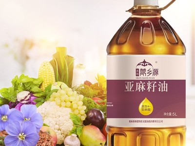 禾皓蒙乡源亚麻籽油5升食用油厂家直供量大从优图3