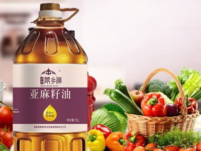 禾皓蒙乡源亚麻籽油5升食用油厂家直供量大从优图4