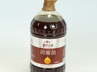 禾皓蒙乡源胡麻油5升食用油厂家直供量大从优图2