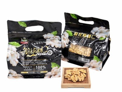 新品新疆特产二路去衣核桃仁真空装原味核桃肉阿克苏产地直供 2袋起批图4