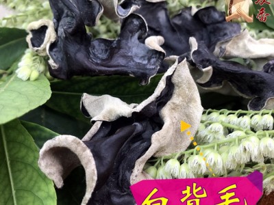 农家自产黑木耳干货500g木耳新货肉厚大木耳火锅白背木耳200g   2件起批图5