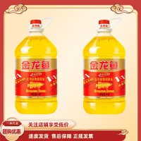 金龙鱼 黄金比例食用植物调和油4L 健康食用油调和油
