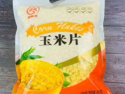 家庭装牛奶冲800克玉米片玉米粥代餐粥健身餐酒店用玉米片玉米饼图1