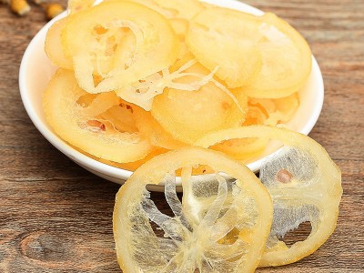 即食柠檬片500g袋装网红零食果脯蜜饯酸甜水果干泡茶泡水柠檬干片 2袋起批图3