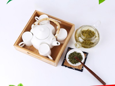 2022新茶瀑布仙茗早芽 余姚四明春露茶叶礼盒装 罐装绿茶茶叶图4