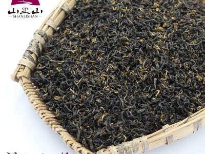 厂家直销安徽祁门红茶散装批发浓香型茶叶祁门红香螺功夫桂花红茶图1