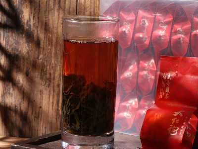 新品碳焙武夷山大红袍岩茶花果香肉桂乌龙茶叶礼盒装散装批发图3