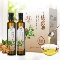 帝麦 物理冷榨核桃油500ml*2孕妇儿童可适用食用油