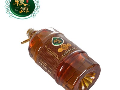 佛山粮源厂家 一级古法压榨花生油5l物理压榨花生油食用油 一件发图3