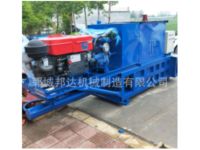 全自动玉米秸秆打捆机设备 高产量液压小型粉碎打捆机图1