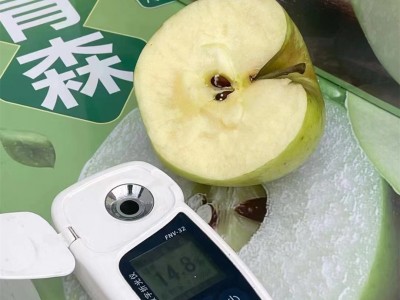 青森明月苹果水蜜桃苹果脆甜新鲜水果包邮5斤烟台宝山明月礼盒  3件起批图3