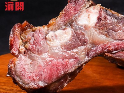 渝开牌烟熏腊排骨工厂直供一件代发贴牌订制 10件起批图4
