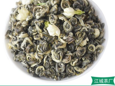 2022广西横县茉莉花茶厂家批发茉莉螺茶浓香耐泡厂家直批茉莉曲螺图1