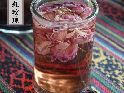 墨红玫瑰 花草茶 云南干玫瑰花 散装批发 一件代发图5