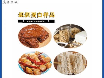 小本创业组织蛋白素肉食品生产线 休闲食品设备 植物蛋白加工机械图5