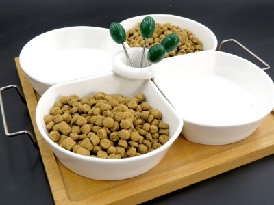 真诺低温烘焙粮猫狗粮设备 全自动宠物零食冷挤压生产线图5