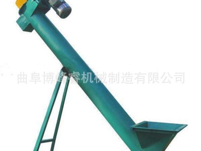 玉门市圆管上料机 粉末螺旋提料机 电动绞龙提升机图1