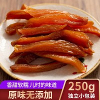 农家地瓜干食品香甜软果干零食250g独立小包装红薯条批发红薯干