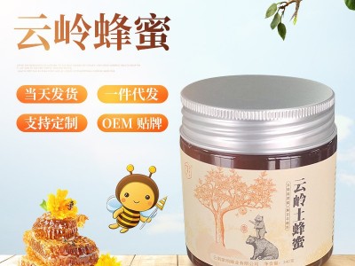 厂家供应云南土蜂蜜土特产伴手礼云岭蜂蜜瓶装农家峰蜜食品零食  2瓶起批图1