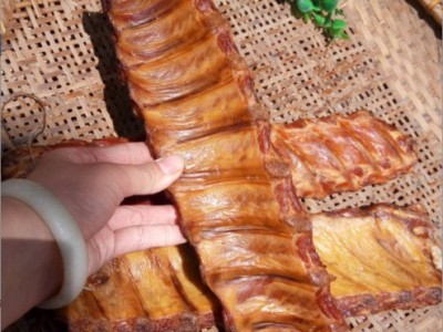 腊排骨腊肉排骨咸排骨烟熏手工味同四川重庆特产非贵州丽江 500g图1