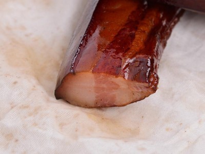 1斤装湖南柴火烟熏腊肉偏肥五花腊肉可蒸可炒可红烧油炸炒菜图5