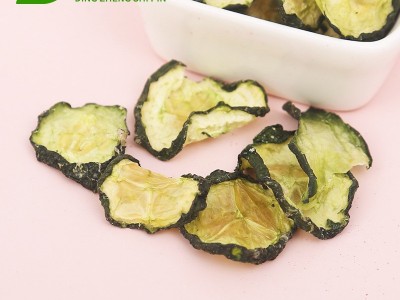 顶正供应AD黄瓜脱水片黄瓜干凉菜伴侣早餐小菜脱水蔬菜黄瓜片图2