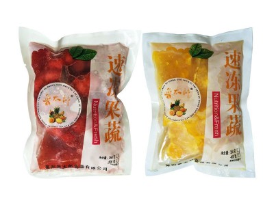 厂家批发商用凤梨香橙水蜜桃水果料理包芒果草莓奇异果速冻果蔬图3