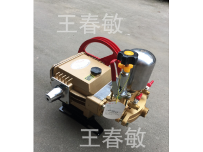 农用高压打药喷雾器三缸免黄油黑陶瓷柱塞泵喷雾机免加黄油打药泵图2
