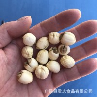 君志 江西广昌白莲带芯莲子干货批发 新鲜500g无硫新货粉糯大颗粒  2包起批