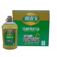 道道全压榨菜籽油5L 量大从优