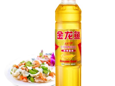 金龙鱼黄金比例食用植物非转调和油400ML/瓶装批发食用油活动礼品图1