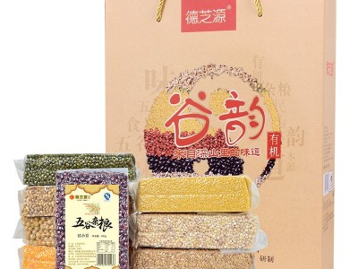德芝源五谷杂粮礼盒 五谷八宝粥原料杂粮组合员工福利团购伴手礼图1
