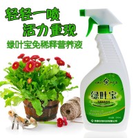 中古肥料植物营养液绿叶宝免稀释绿植叶面肥养花肥料通用型叶绿素