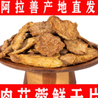 漠缘厂家直销内蒙古锁阳阿拉善肉苁蓉秋冬季肉苁蓉片批发零售