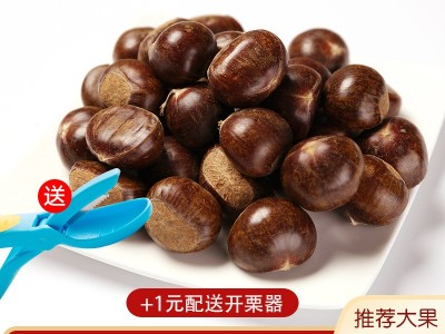 第一森林 迁西油栗河北新鲜板栗生新鲜 甜糯香软栗子 不好包退图1