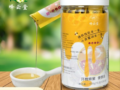 小包装天然洋槐蜜15g30袋便捷条状蜜代发蜂蜜袋装槐蜜独立 小包装图1