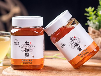 土蜂蜜深山原蜜现货批发秦岭500g瓶装液态土蜂蜜工厂直发百 花蜜图1