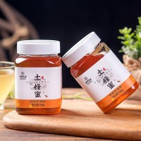 土蜂蜜深山原蜜现货批发秦岭500g瓶装液态土蜂蜜工厂直发百 花蜜