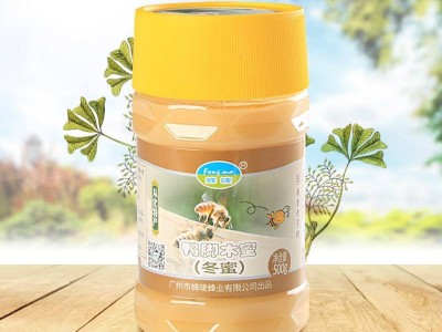 蜂唛 鸭脚木蜜 结晶冬蜜 从化特产 厂家直销500g图1