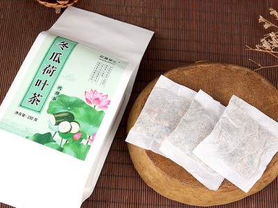 冬瓜荷叶茶150g袋装 冬瓜荷叶代用茶OEM代加工厂家荷叶茶一件代发图2