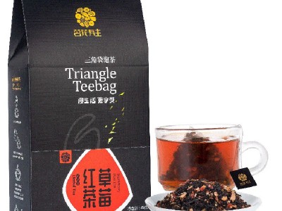 【青春塘】草莓红茶 草莓水果茶 红茶袋泡茶 尼龙茶包玉米纤维图5