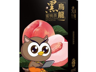 熬夜侠蜜桃黑乌龙茶 蜜桃乌龙茶 黑乌龙冷泡茶 三角茶包图5
