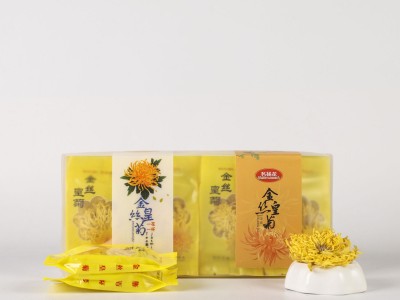 金丝皇菊 菊花茶金丝皇菊一朵一杯花草茶盒装花茶源头厂加工批发图4