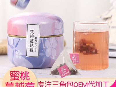 源头厂家 玫瑰乌龙茶 蜜桃蔓越莓茶 三角包组合茶养生袋泡茶图1