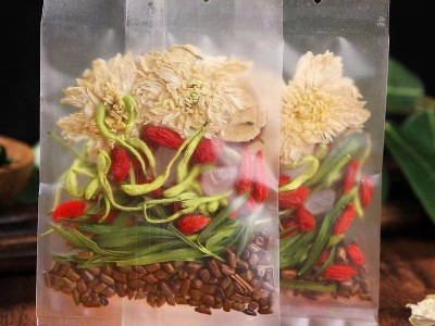 枸杞菊花茶养生茶叶淡竹叶金银花茶花草茶菊花决明子茶图2